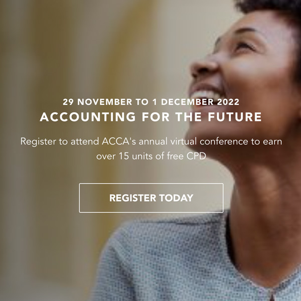 15+ units of free CPD at Accounting for the Future